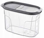 Pojemnik na sypkie produkty 1,2 L Easyform Sapphire z miarką i klapką