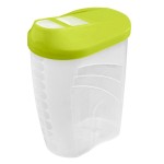 Pojemnik na żywność 0,7 L z dozownikiem Branq Easy Way – zielony