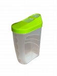 Pojemnik 0,5 L na żywność z dozownikiem Branq Easy Way – zielony