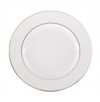 Talerz płytki 20 cm MariaPaula złota linia