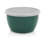 Miska emaliowana z pokrywką Metalac 1,7 l – do przechowywania i serwowania