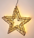 Gwiazda LED 50 cm – metalowa dekoracja świąteczna z 720 diodami