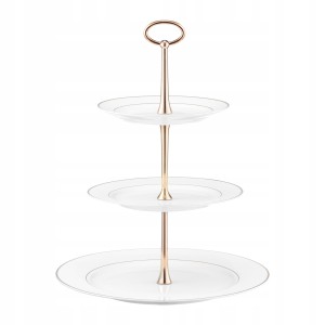 Patera 3 poziomowa Aura Gold Ambition 