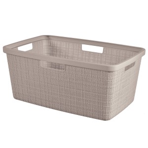 Kosz do przenoszenia prania 46 L beżowy Jute Curver