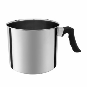 Garnek do mleka 2,4L 16 cm z dzióbkiem Tadar – stal nierdzewna, indukcja