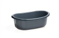 Antracytowy kolor miski owalnej 30 l wanienka plastikowa