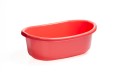 Malinowy kolor miski owalnej 30 l wanienka plastikowa