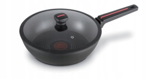 Zwieger Red Line patelnia głęboka 28 cm z pokrywą – ThermoDot