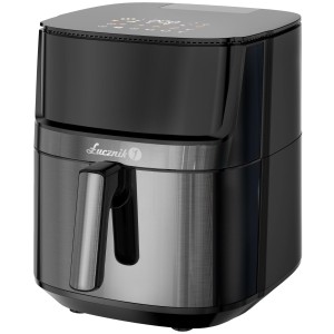 Frytkownica beztłuszczowa Łucznik AF-1500 Air Fryer Steam+ 6,5L 1500W – z parą