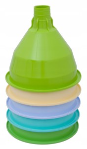 Lejek do balonów na wino 18 cm – otwór 35 mm (mix kolorów)