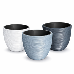 Doniczka okrągła Furu 40 cm z wkładem Prosperplast