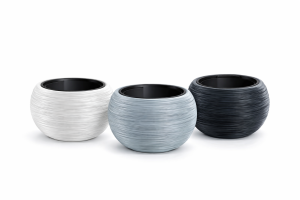 Doniczka Furu Bowl 40 cm okrągła plastikowa Prosperplast z wkładem