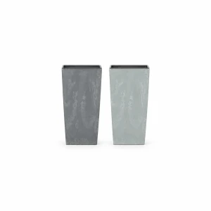 Donica wysoka 42 cm kwadratowa Urbi Square Beton Effect  Prosperplast