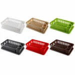 Suszarka do naczyń plastikowa z ociekaczem Bentom Lux 43 cm – różne kolory