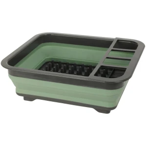 Składana suszarka do naczyń Redcliffs Outdoor 36,5 × 31,5 cm – zielona
