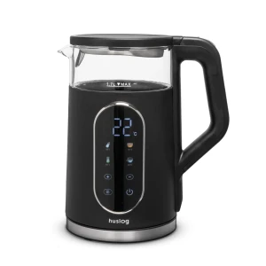Czajnik elektryczny szklany 1,7 l CrystalTouch czarny 2200 W z regulacją temperatury