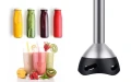 Blender ręczny Łucznik JK-1200 Titanium Black Strong 1200 W z czteroramiennym ostrzem wzmacnianym tytanem
