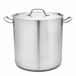 Garnek gastronomiczny ze stali nierdzewnej satyna 25,5L