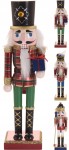 Dziadek do orzechów 25cm Nutcracker figurka drewniana