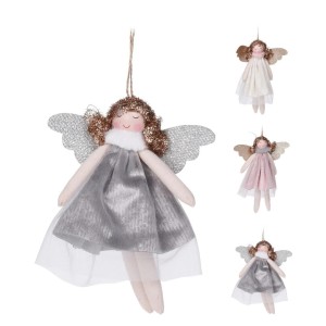 Ozdoba choinkowa zawieszka Aniołek 17cm