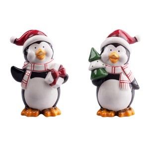 Pingwinek porcelanowy 13,5 cm 