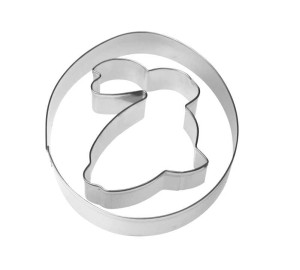 Wykrawaczki wielkanocne, zajączek i jajko(2szt)