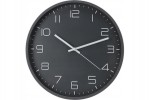 Zegar ścienny 30 cm grafitowy.